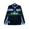 Herre Fotballdrakter SS SS Lazio 1999 Borte Retro 1998 Langermet